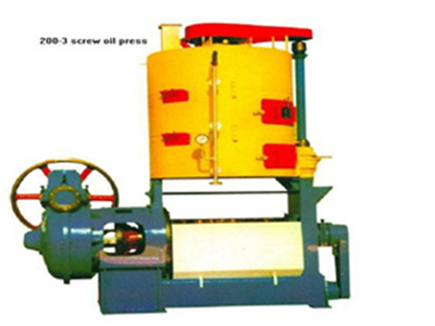 prensa de aceite de soja fácil de usar en paraguay