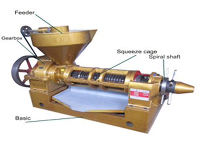 Máquina de prensa de aceite de girasol de semilla de México Níger