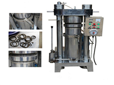 Máquina de prensa hidráulica de extractores de aceite de venta directa de fábrica