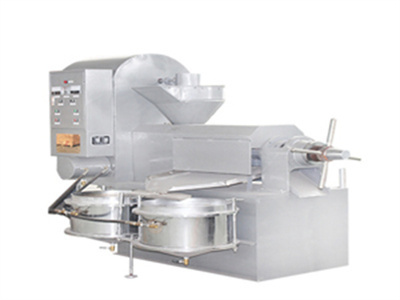 máquina de prensa de aceite de cocina controlada por programa comestible