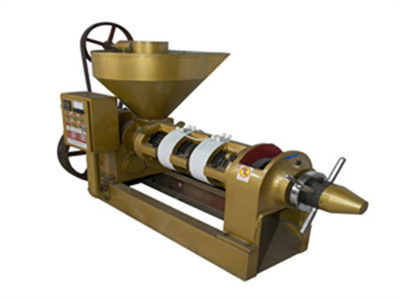 Máquina de prensa de aceite de soja de girasol para el mercado en España