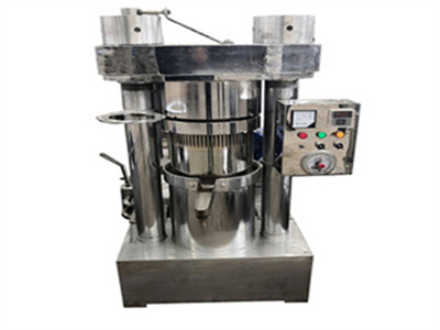 La máquina de prensa de extracción de aceite de semilla de última tecnología.