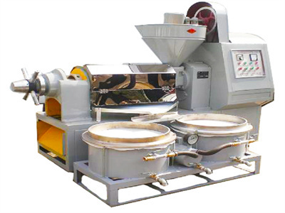 Máquina de prensa de aceite de trituración de nuez de 20 tpd de ecuador