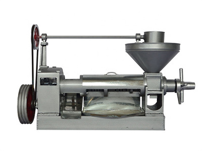 máquina de prensa de aceite oilve en cuba