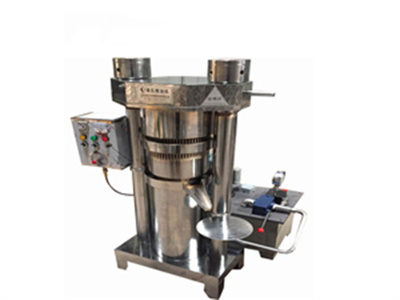 Máquina de prensado de aceite de linaza y calidad superior de 100-500 kg/h