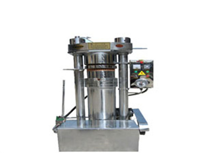 máquina de prensa de aceite hidráulico de coco de honduras