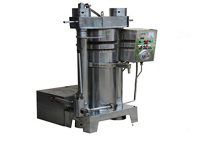Máquina de prensa de aceite hidráulico en frío de linaza de nuevo diseño